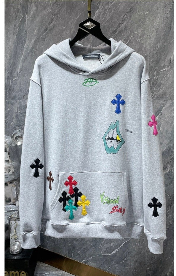 FELPA CHROME HEARTS