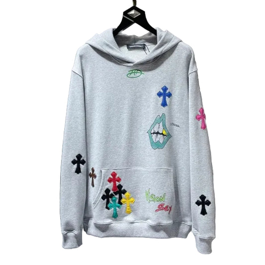 FELPA CHROME HEARTS