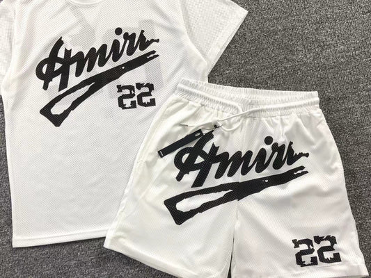 COMPLETO ESTIVO AMIRI MAGLIETTA E PANTALONCINI