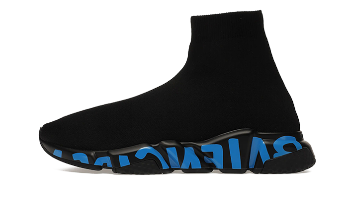 Graffiti Black Blue
