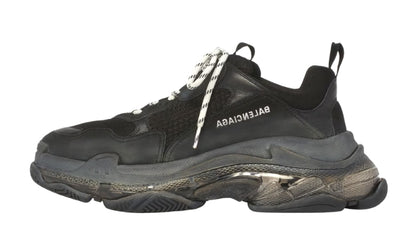 Clear Sole Sneaker Nero