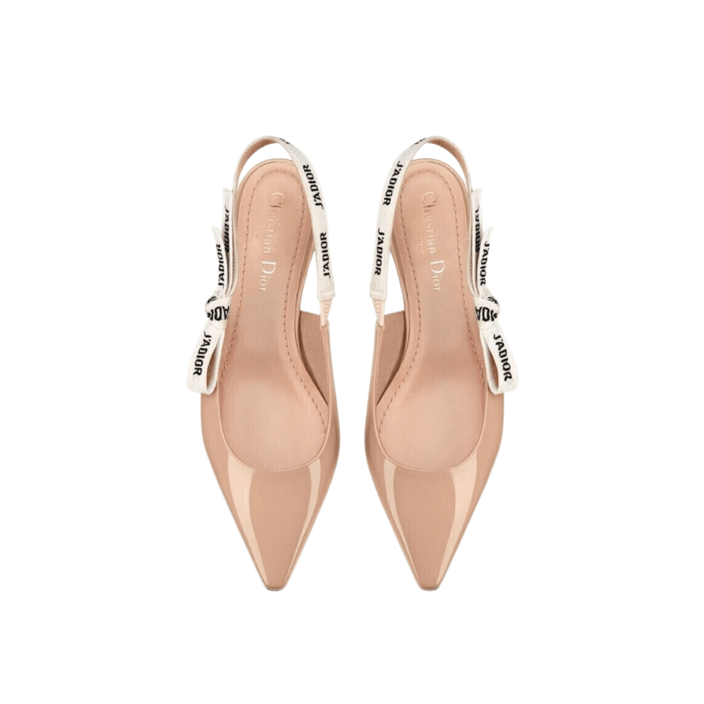 DECOLLETÈ SLINGBACK J’ADIOR NUDE LUCIDO