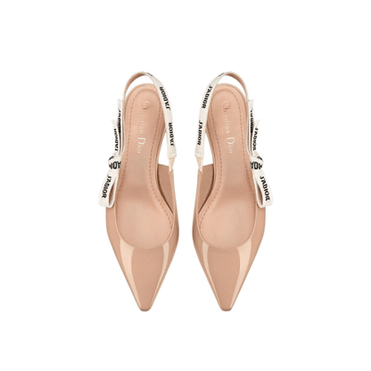 DECOLLETÈ SLINGBACK J’ADIOR NUDE LUCIDO