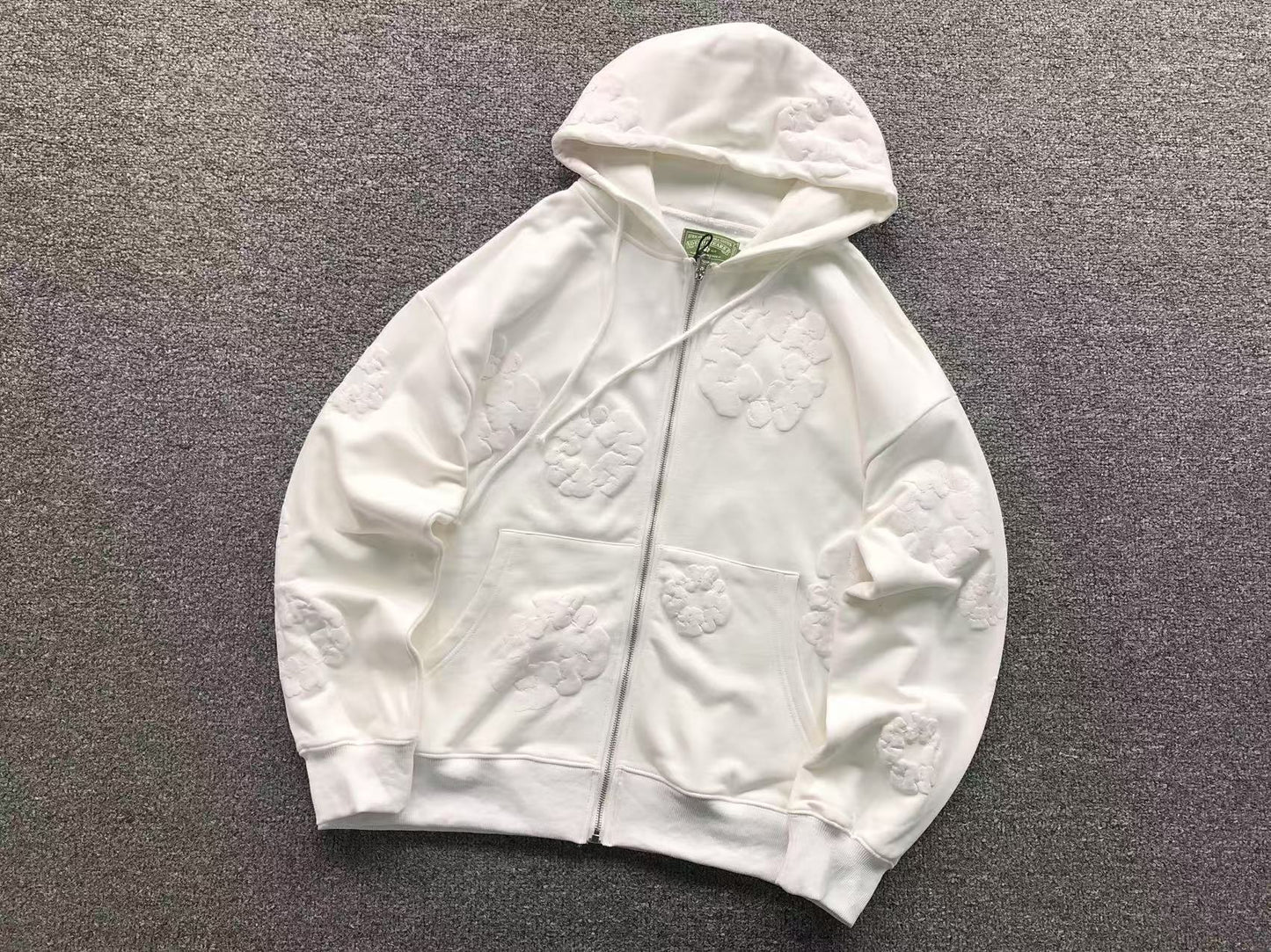 TUTA ZIP DENIM TEARS
