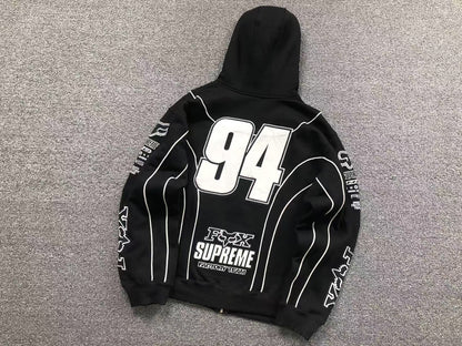 FELPA SUPREME ZIP HOODIE