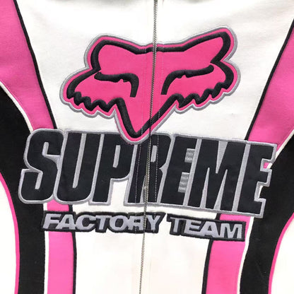 FELPA SUPREME ZIP HOODIE