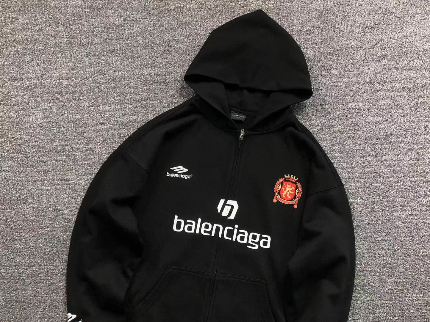 FELPA BALENCIAGA ZIP HOODIE