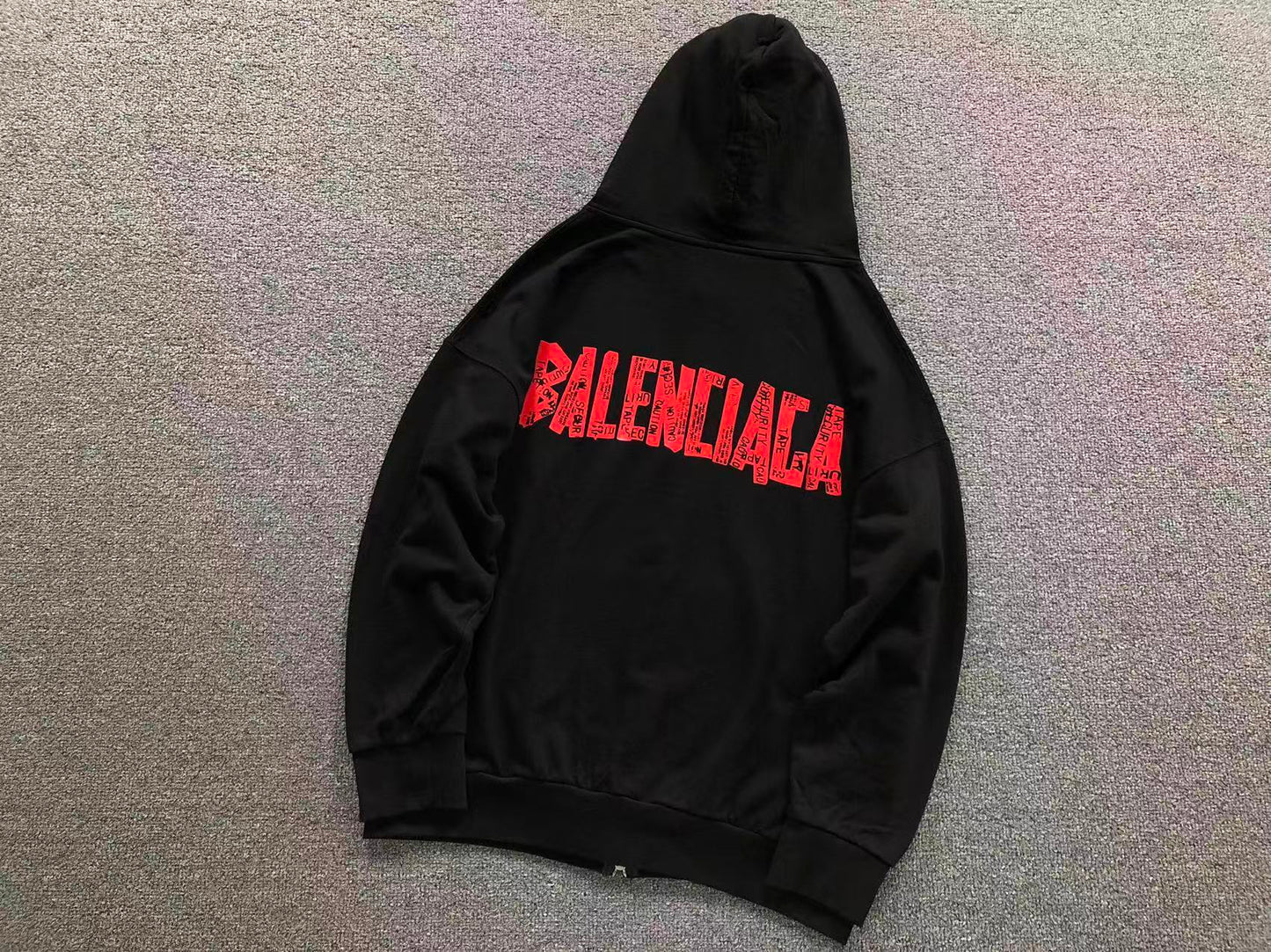 FELPA BALENCIAGA ZIP HOODIE