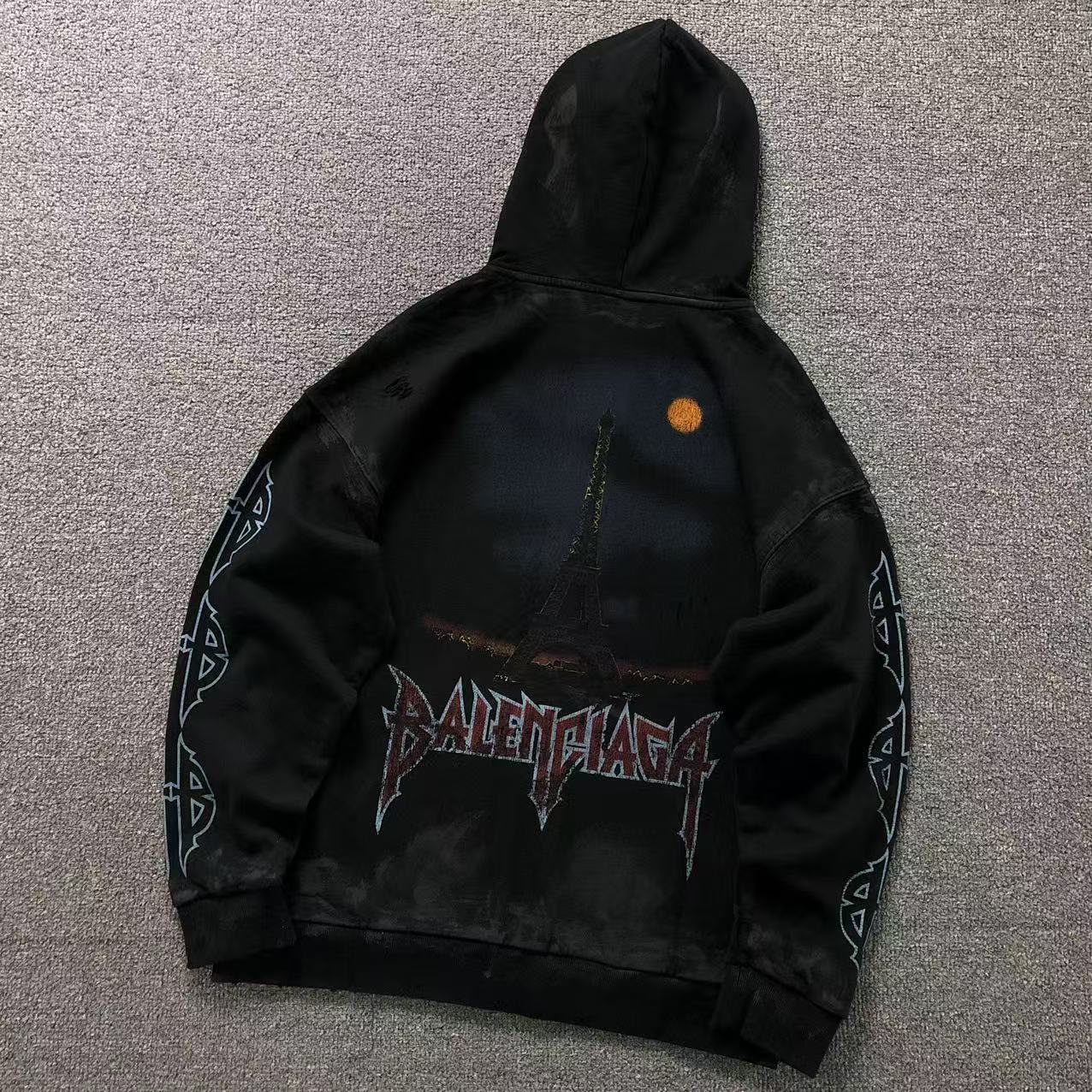 FELPA BALENCIAGA ZIP HOODIE