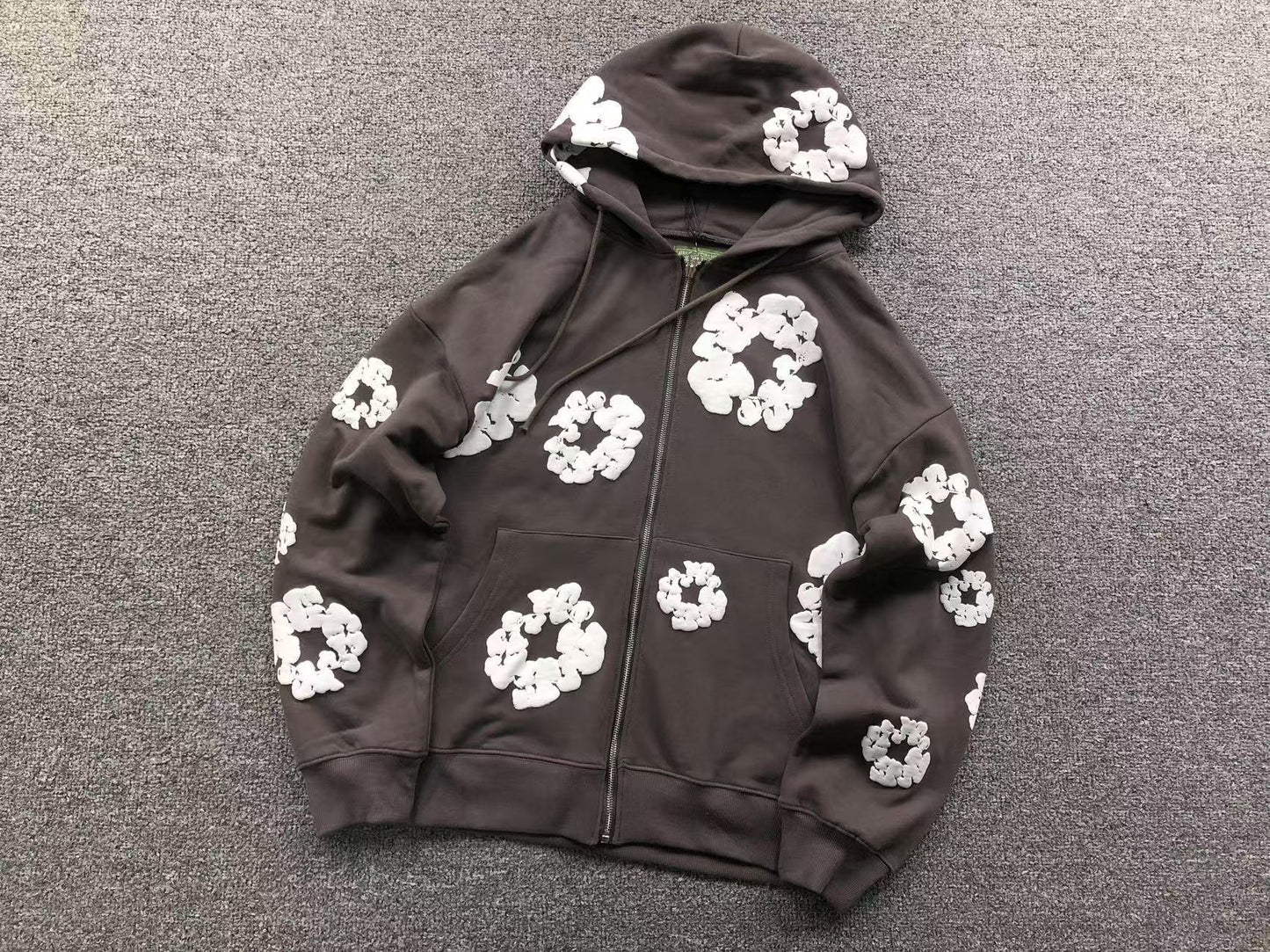 TUTA ZIP DENIM TEARS