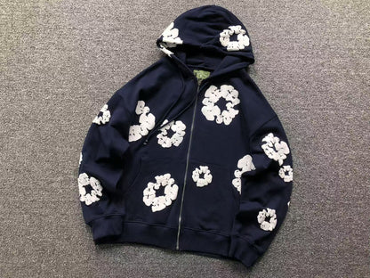 TUTA ZIP DENIM TEARS
