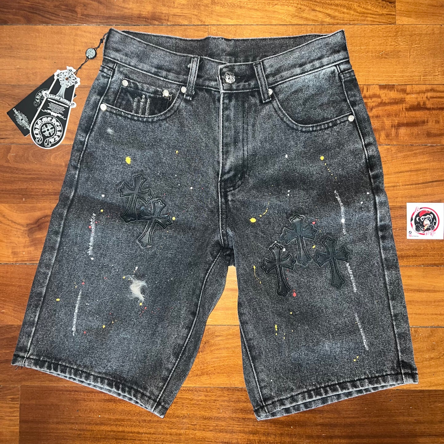 PANTALONCINI CHROME HEARTS