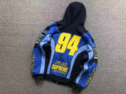 FELPA SUPREME ZIP HOODIE