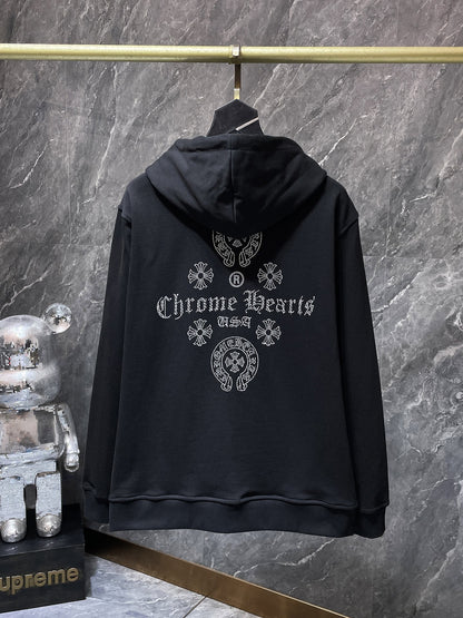 FELPA CHROME HEARTS