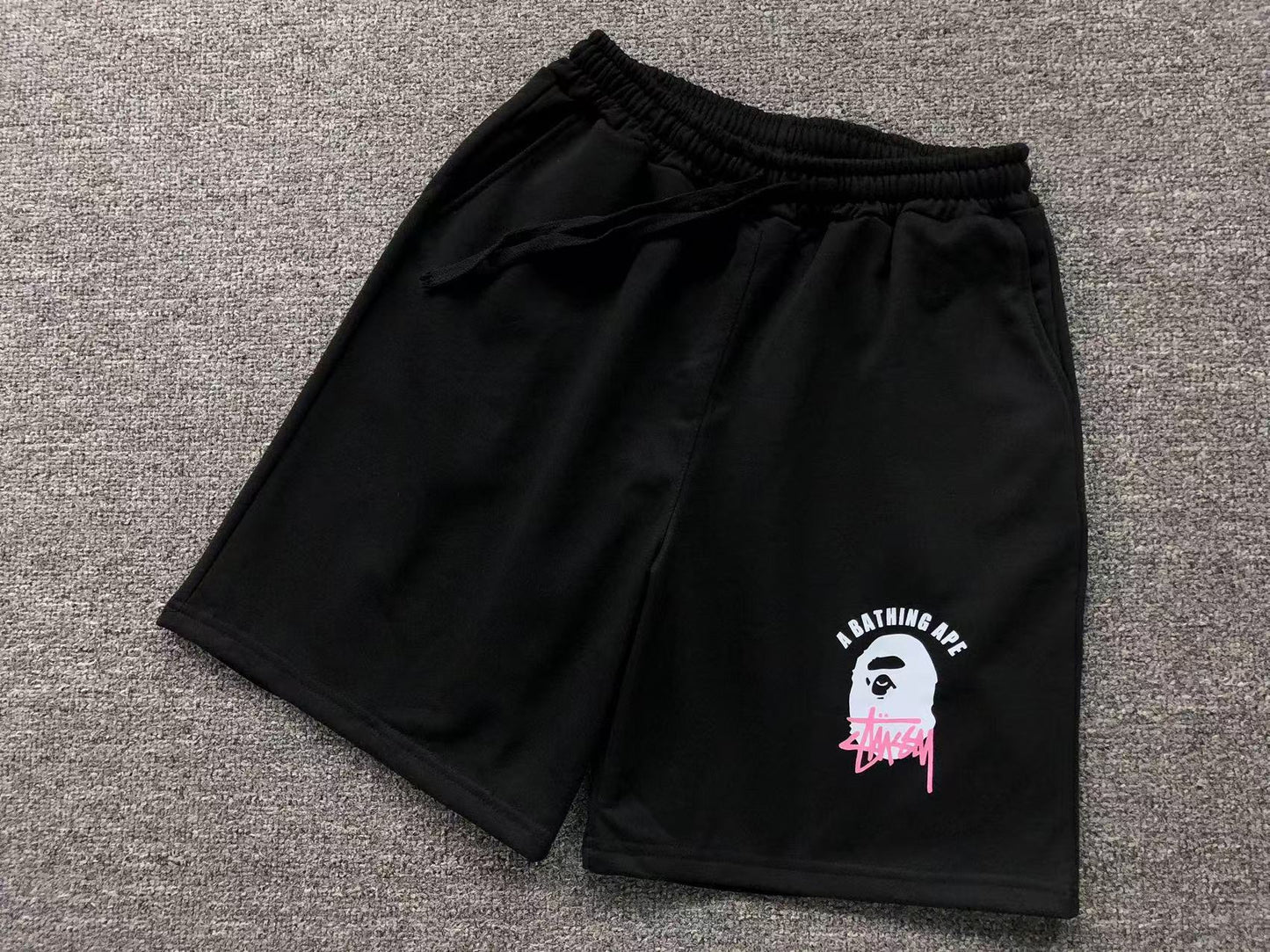 PANTALONCINI BAPE x STUSSY