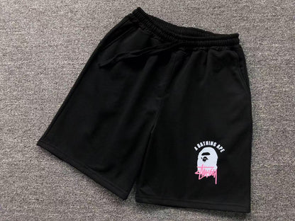 PANTALONCINI BAPE x STUSSY