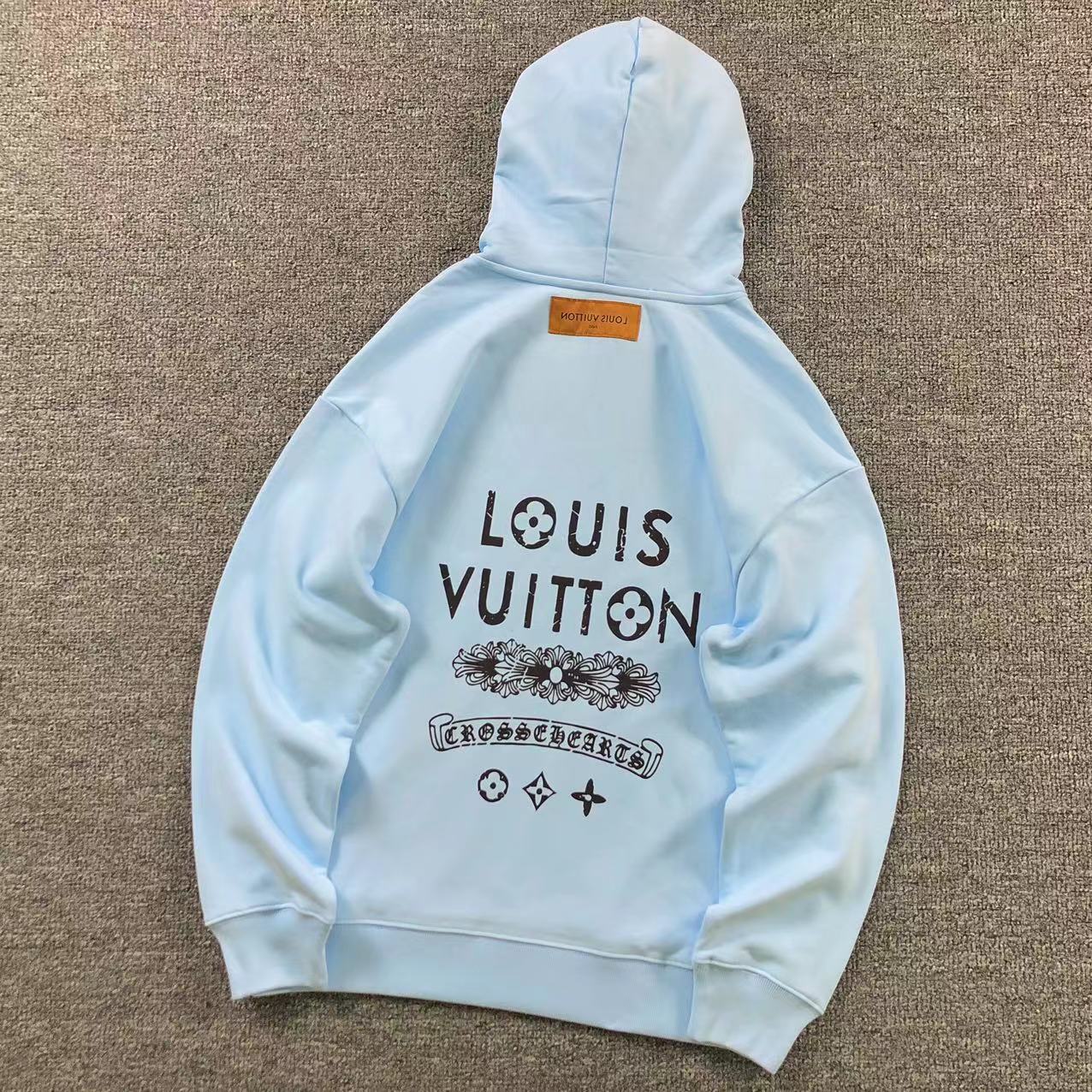 FELPA LV x CHROME HEARTS HOODIE