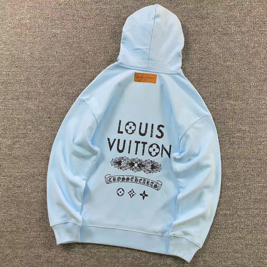 FELPA LV x CHROME HEARTS HOODIE