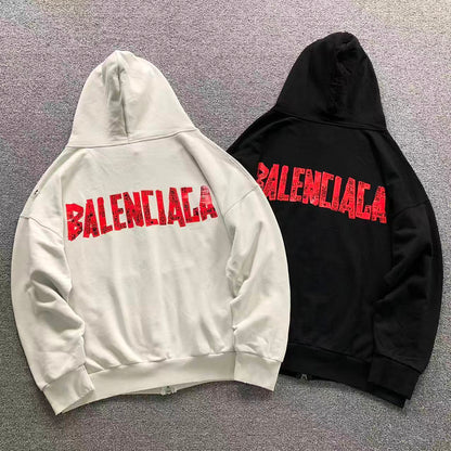 FELPA BALENCIAGA ZIP HOODIE