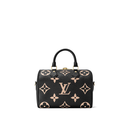 BORSA SPEEDY BANDOULIERE 25 MONOGRAM BICOLORE