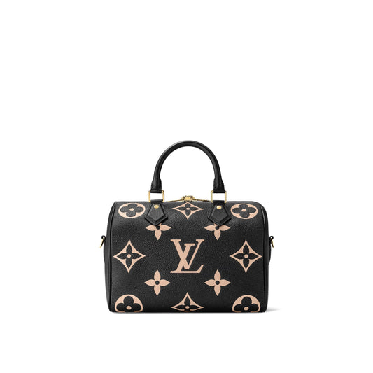 BORSA SPEEDY BANDOULIERE 25 MONOGRAM BICOLORE