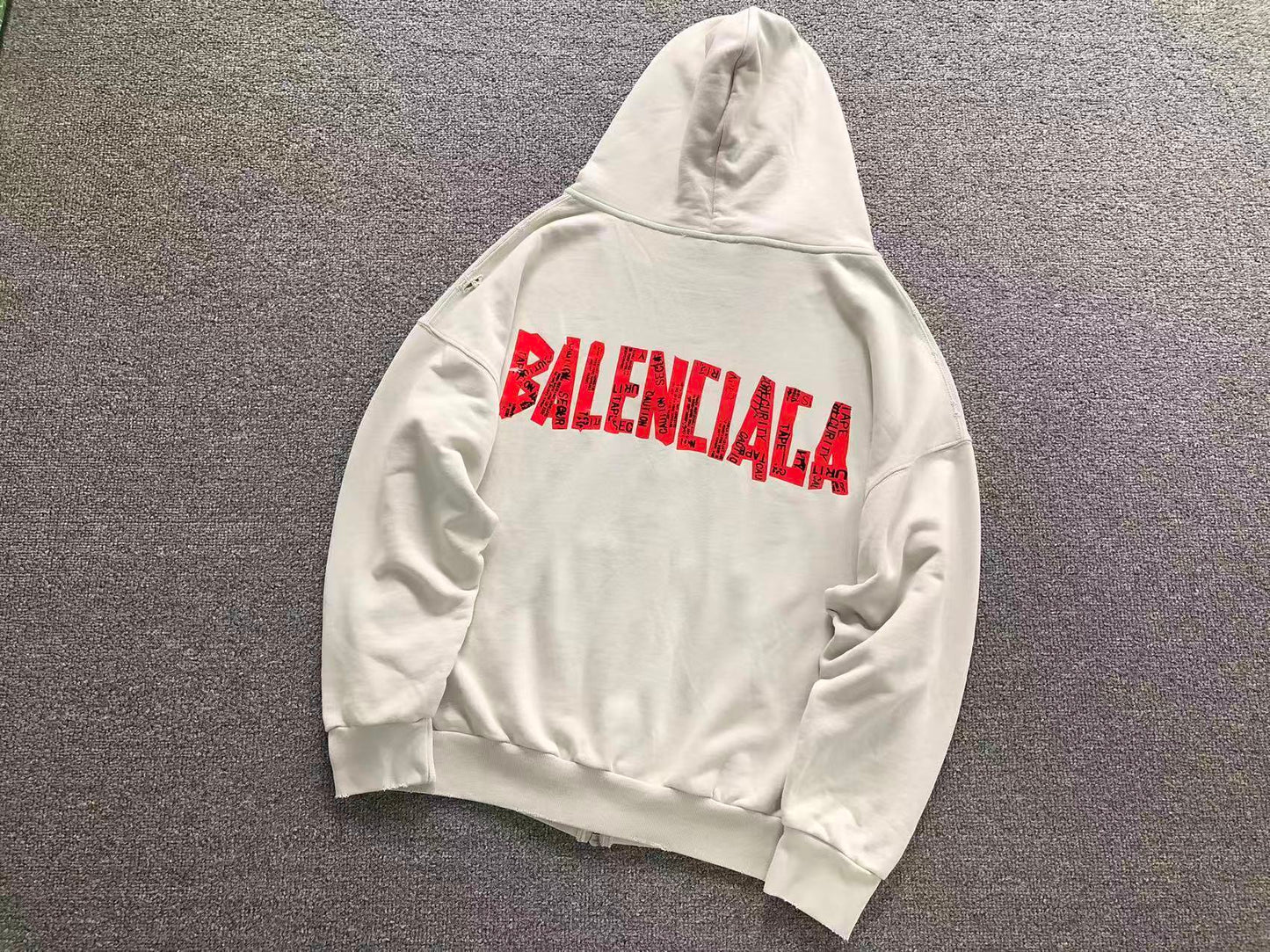 FELPA BALENCIAGA ZIP HOODIE