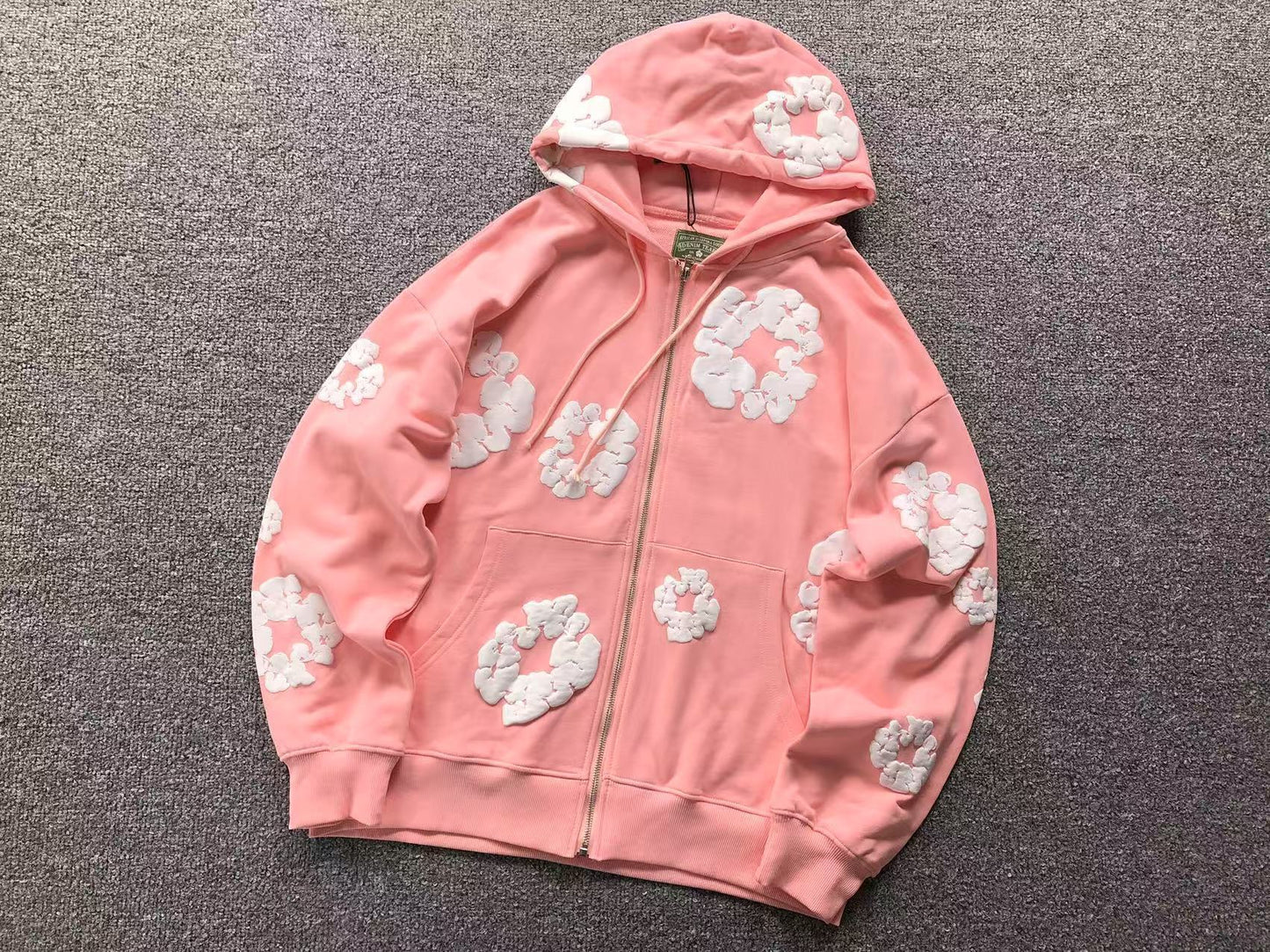 TUTA ZIP DENIM TEARS