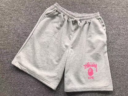 PANTALONCINI BAPE x STUSSY