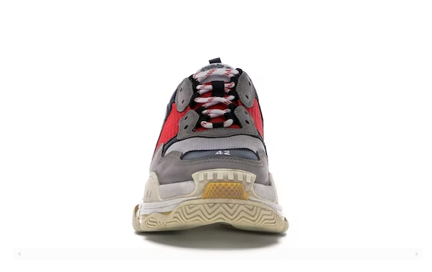 Triple S Grey Red Blue