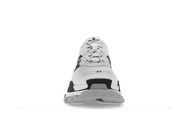 Triple S White Black