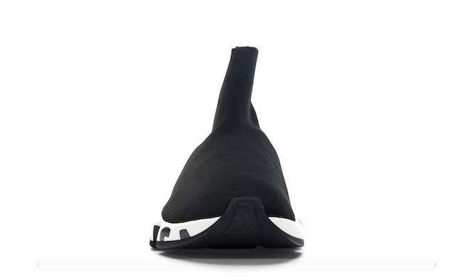 Speed Graffiti Trainers Black White
