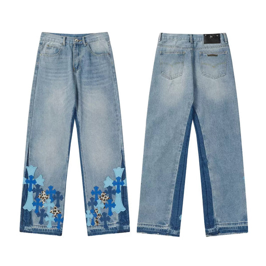 JEANS CHROME HEARTS