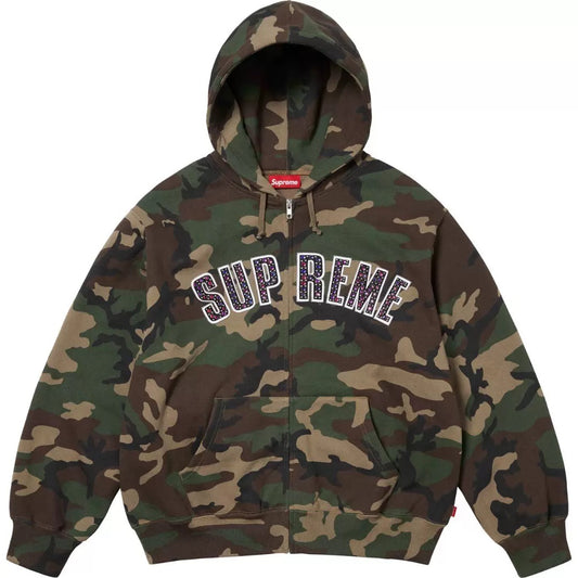 FELPA SUPREME ZIP HOODIE