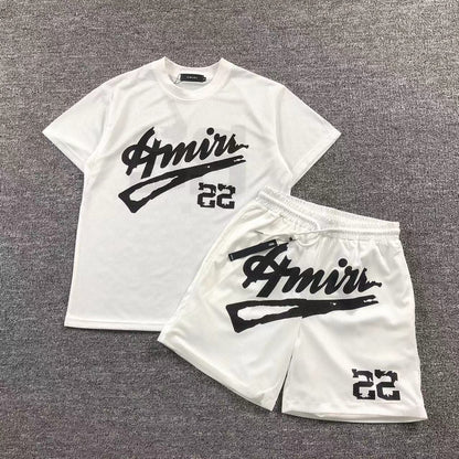 COMPLETO ESTIVO AMIRI MAGLIETTA E PANTALONCINI