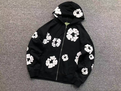 TUTA ZIP DENIM TEARS