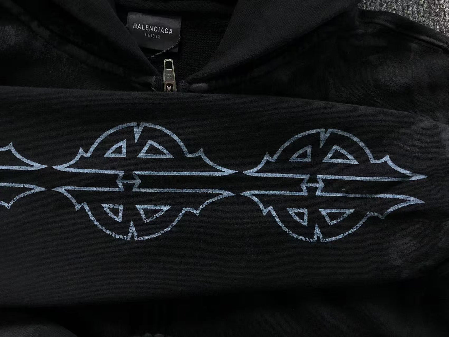 FELPA BALENCIAGA ZIP HOODIE