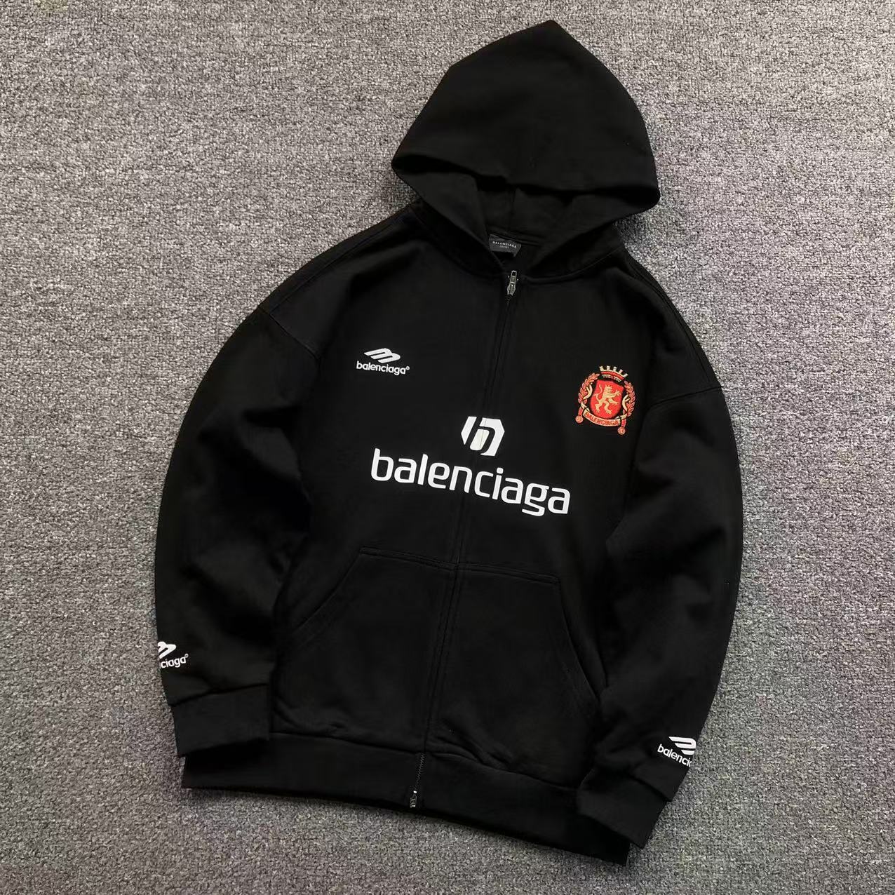 FELPA BALENCIAGA ZIP HOODIE