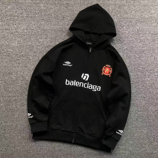 FELPA BALENCIAGA ZIP HOODIE