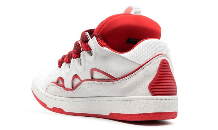 Curb White Red