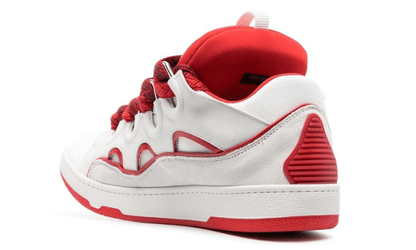 Curb White Red
