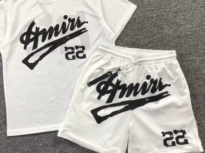 COMPLETO ESTIVO AMIRI MAGLIETTA E PANTALONCINI