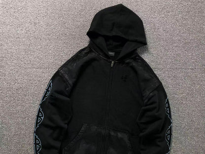 FELPA BALENCIAGA ZIP HOODIE
