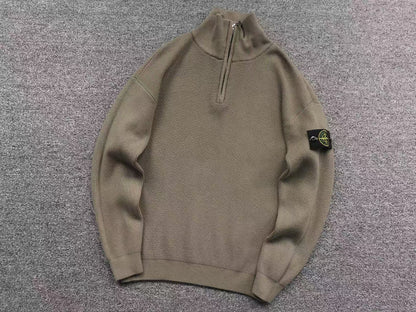 FELPA QUARTER ZIP STONE ISLAND