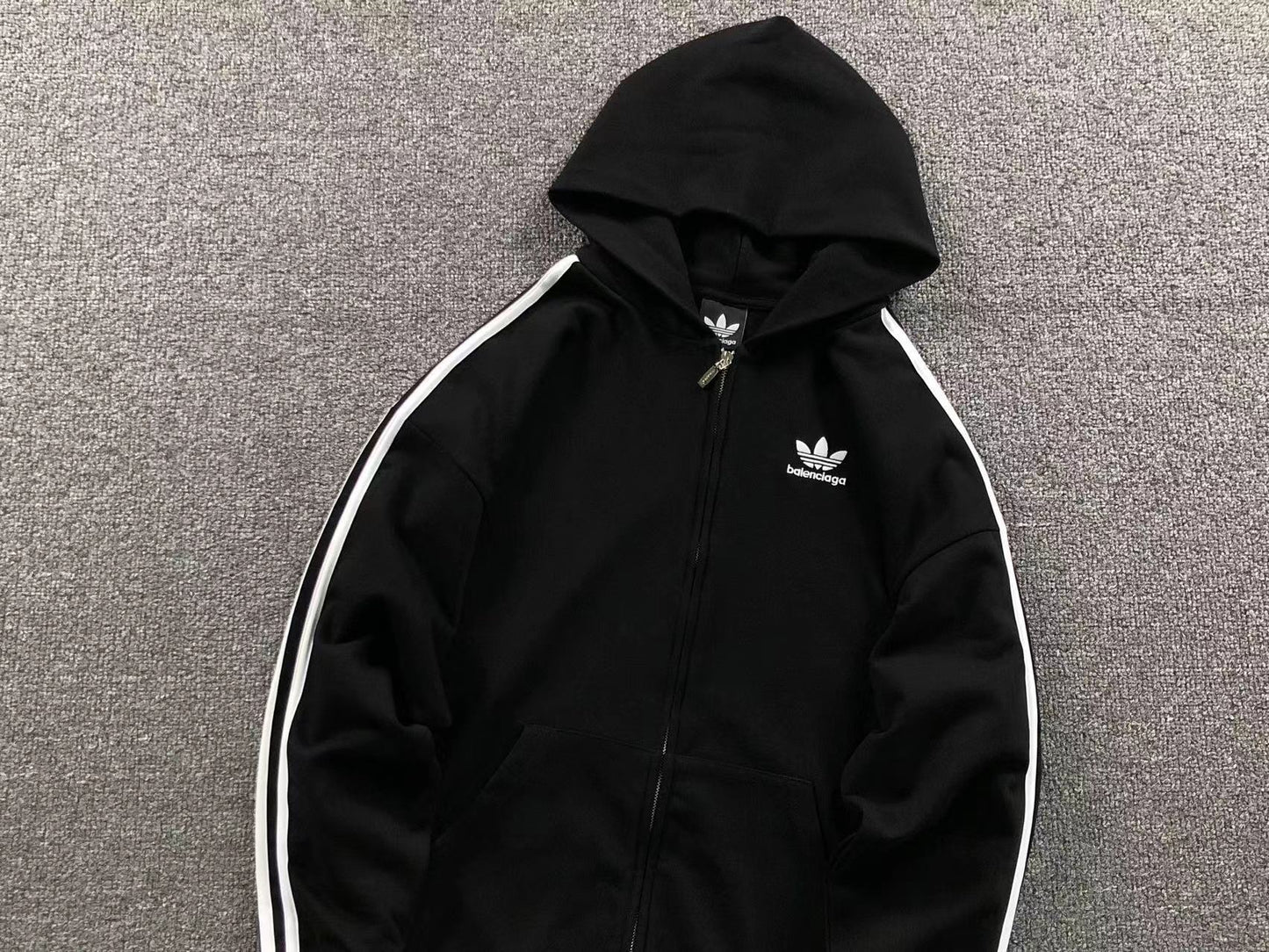 FELPA BALENCIAGA X ADIDAS ZIP HOODIE