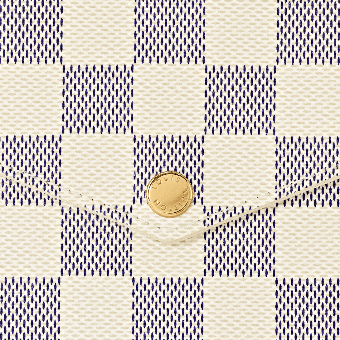 POCHETTE FÉLICIE MONOGRAM EMPREINTE DAMIER AZUR