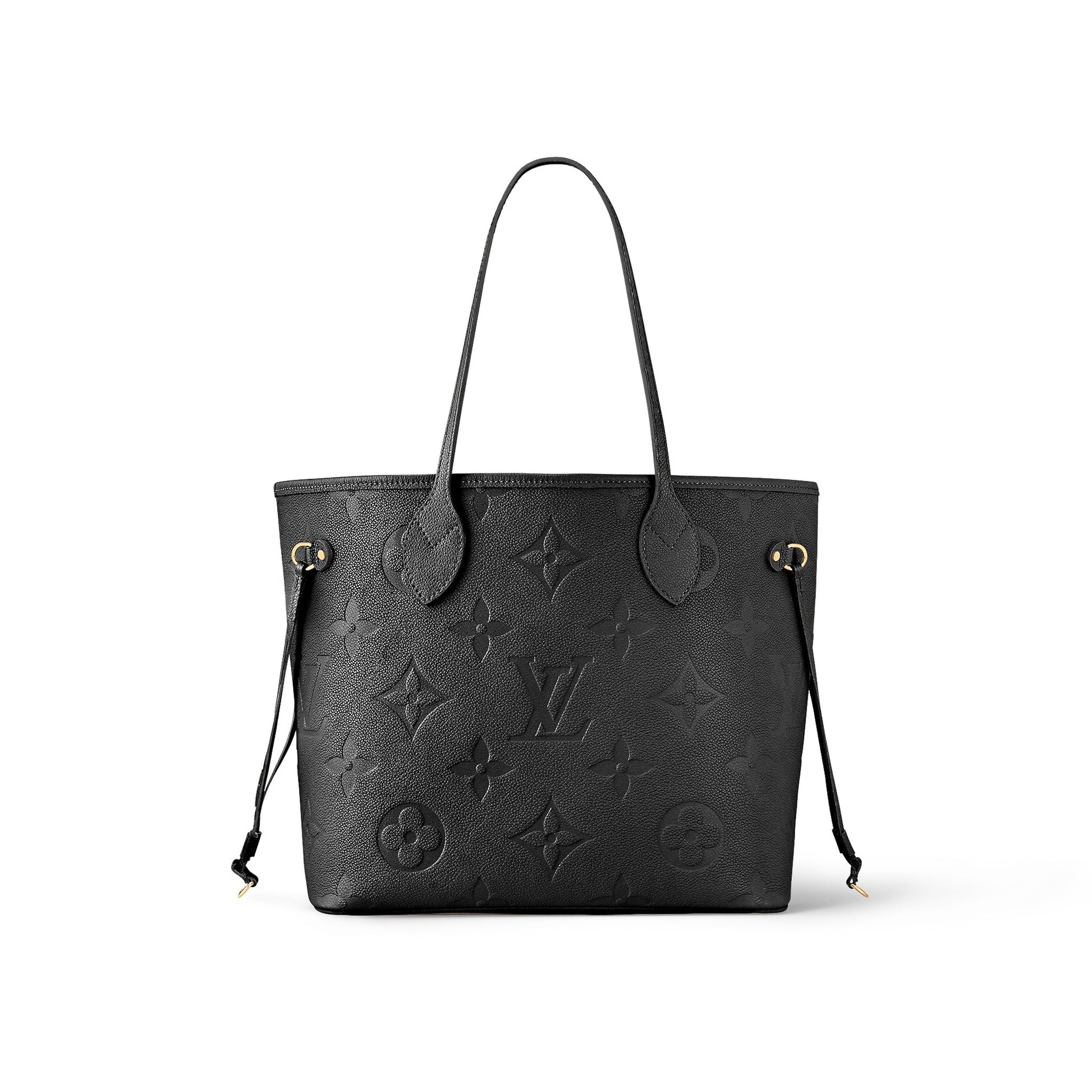 BORSA NEVERFULL MM PELLE MONOGRAM NERA EMPREINTE