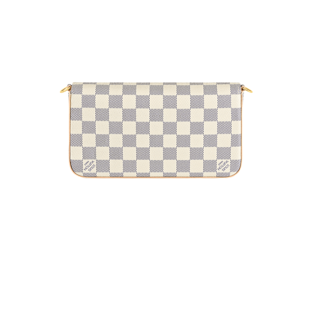 POCHETTE FÉLICIE MONOGRAM EMPREINTE DAMIER AZUR