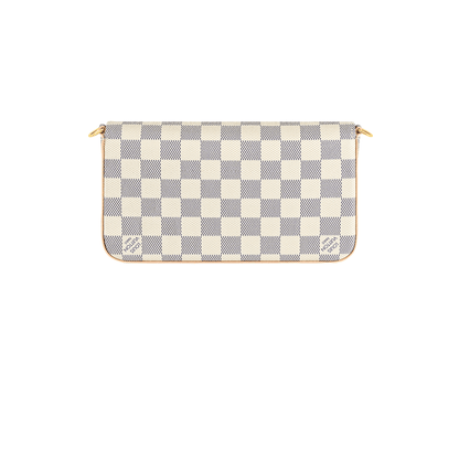 POCHETTE FÉLICIE MONOGRAM EMPREINTE DAMIER AZUR