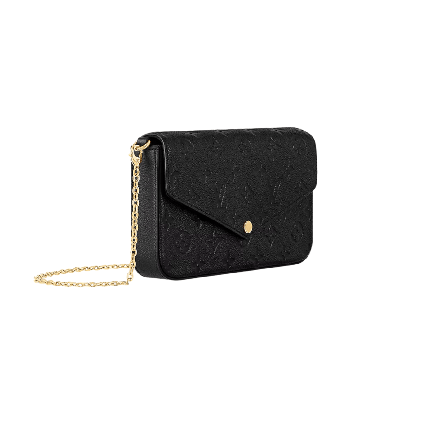 POCHETTE FÉLICIE MONOGRAM EMPREINTE NERA