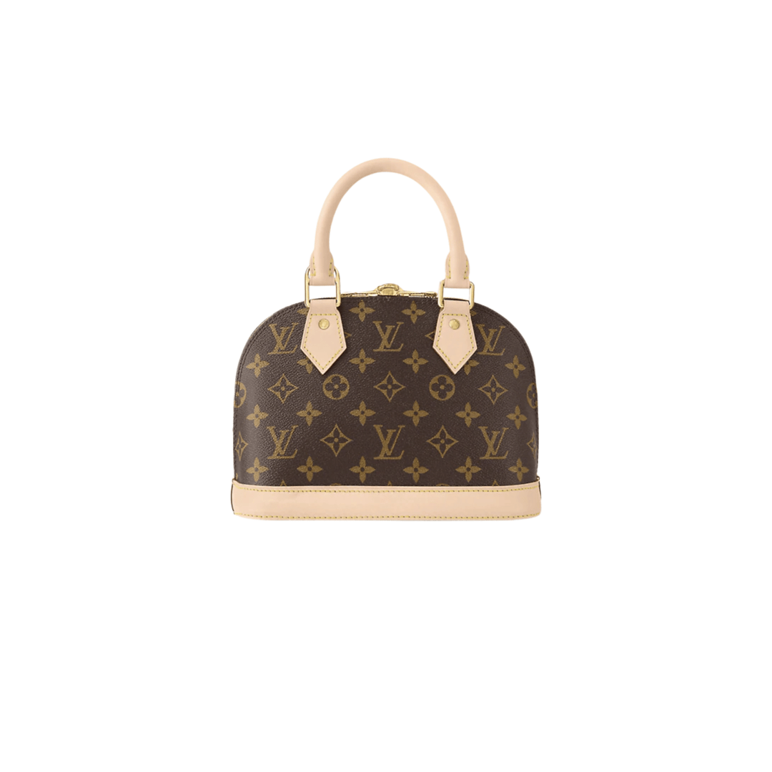 BORSA ALMA BB MONOGRAM BEIGE